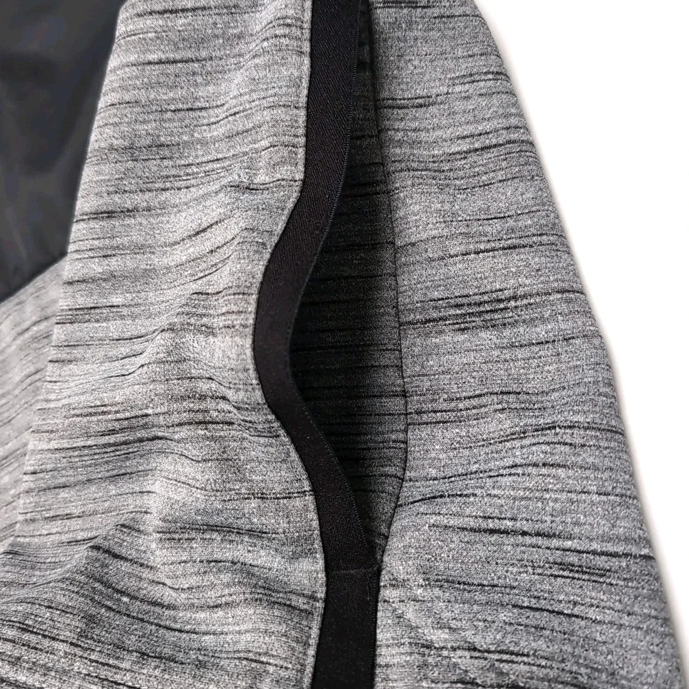 Nike Basketball Dri-FIT Jacket Mens 3XL Gray‎ Black Full Zip Hoodie Pockets